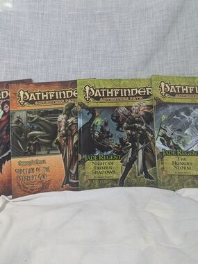 Pathfinder Adventure Path Book Lot - Jade Regent Serpent's Skull Set 4